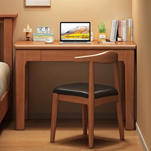 Modern computer desk with - computer,